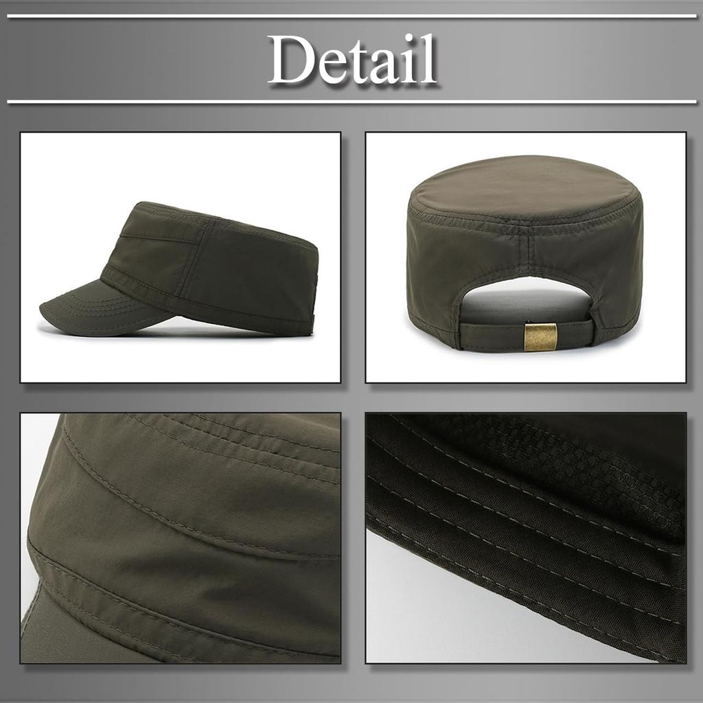 Buzz Selection Military Airsoft Work Simple CAP373 Men's Cap, Cap, Stylish, Design, Navy,