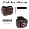 Car Seat Back Trash Bin Storage Box Drink Holder Organizer Car Goods For BMW 50th E39 E46 E90 E60 F10 F11 F20 F30 M 1 3 5 Series