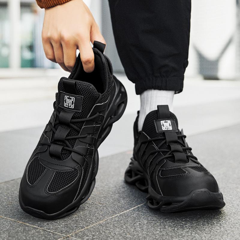 Mens Casual Breathable Steel Toe Covers Work Safety Shoes Summer Tooling Security Boots Worker Designer Safe Footwear Protection