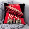 Band L-Led Z-Zeppelin Pillow Case Square Double‑Sided Print Cushion Case For Sofa Home Bedchamber Decor Gift