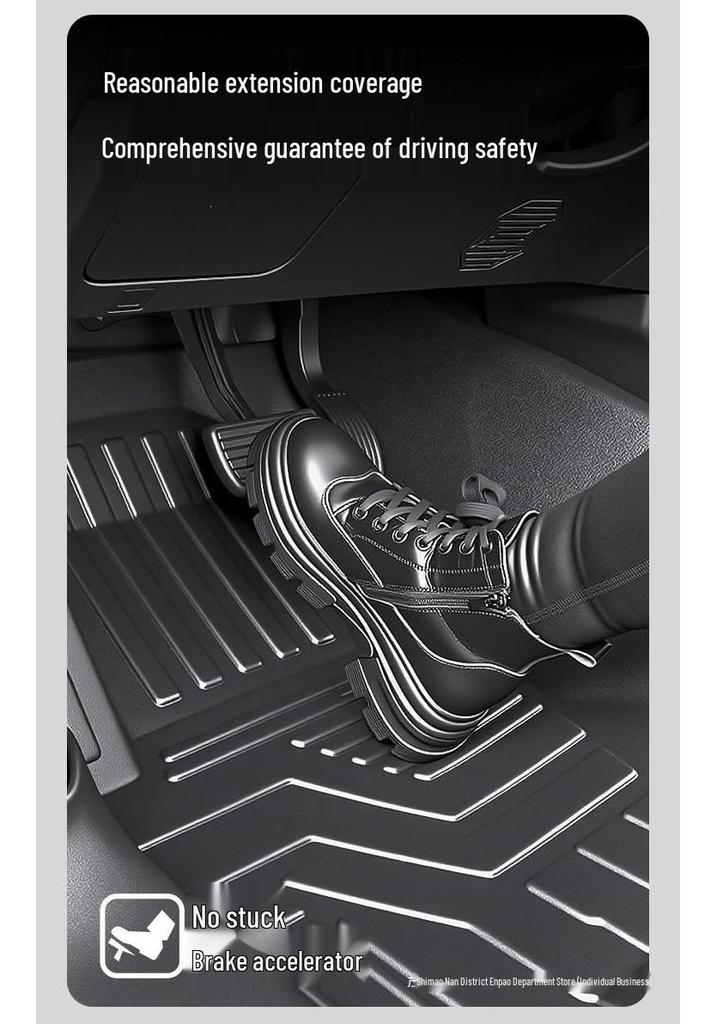 Hongqi H6 2023-2025 Full Coverage TPE Floor Mats - Interior Car Decor Accessories