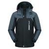 Verdickende Herbstjacken Herren Mäntel Freizeit Kapuzen Herren Windjacke Winddicht Wasserdicht Herren Plüsch Stil Jacken 5XL
