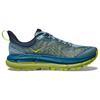 HOKA Mafate Speed 4 Stone Blue Dark Citron Men Sneakers 1129930-SBDCT