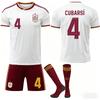 2026 World Cup Spain Aways Football Jersey for Kids and Adults CUBARSI #4