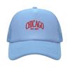 Chicago Printed Adjustable Baseball Cap Classic Snapback Dad Hat Breathable Mesh Hat Golf Fishing Outdoor Sun Cap