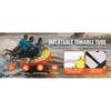 SucceBuy Towable Tube for Boating 1-3 People Inflatable Boat Tubes&Towables 63" Round Water Sport Towable Tube for Boat to Pull