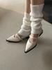 Miss Is Here! Pointed French Single Shoes for Women's 2025 Spring New High-quality Socialite Ins Sweet and Cool Mary Jane Shoes