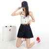 Denim Shorts for Women In Summer Retro High Waisted Slimming A-line Short Pants