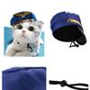 Funny Hat for Cat Cosplay Captain Pirate Dress Up Costume Pet Hat Christmas Cosplay Warm Headwear Dogs Cat Accessories