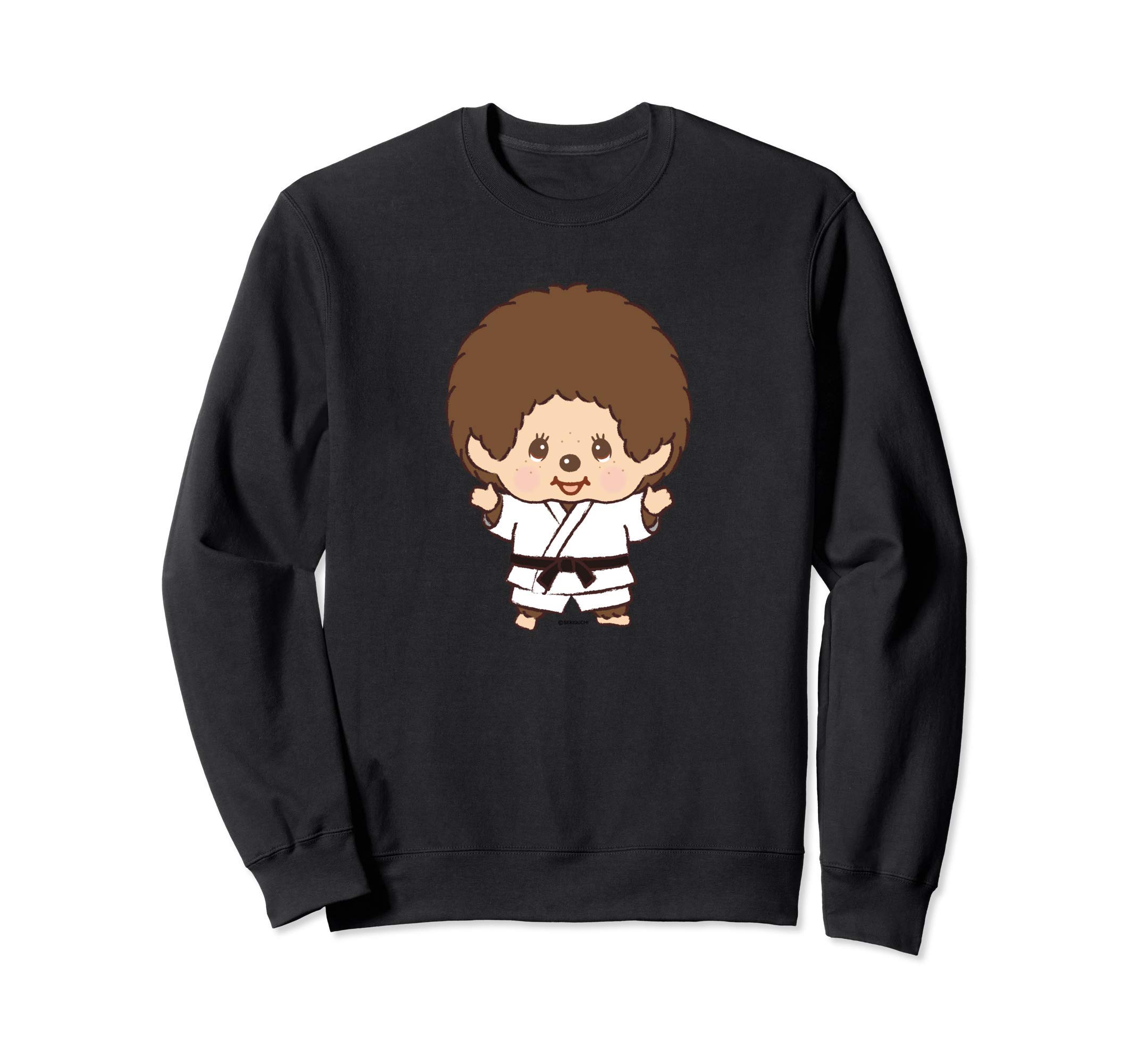 

Графический свитшот Monchhichi чёрный