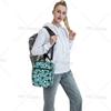 Cartoon Schwertwal Wiederverwendbare Isolierte Kühltasche Lunchtaschen für Männer Frauen Auslaufsicher Große Tragetasche Lunchbox Snacktasche mit Tasche