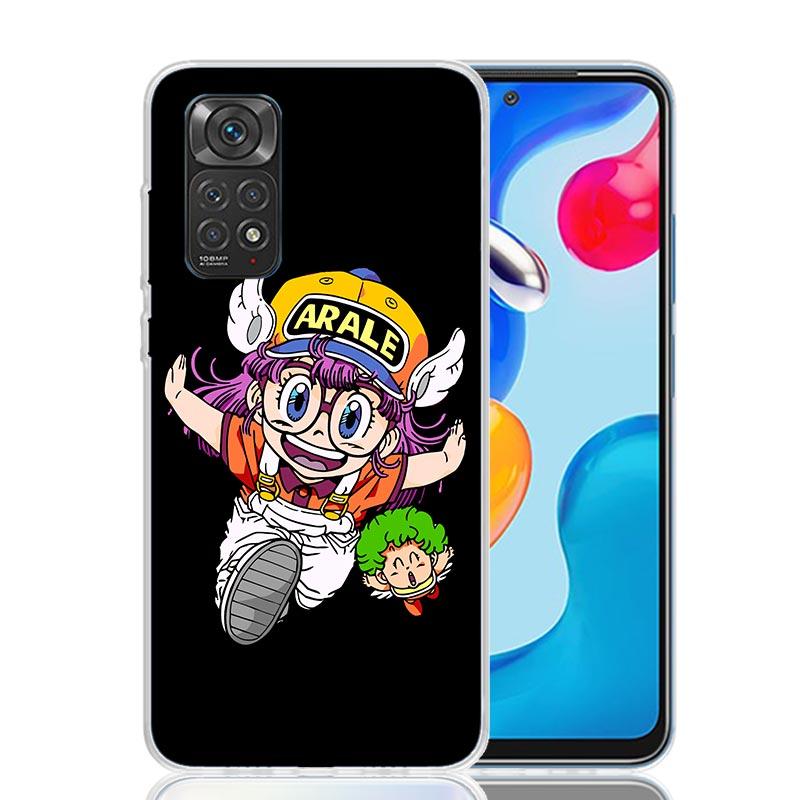 Dr Slump Arale Anime Phone Case For Xiaomi Redmi Note 15 14 13 12S 12 Pro Plus 11S 11E 11 11T 10S 10 Art Soft Pattern Cover Redm