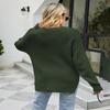 Fashion Autumn and Winter New Women's Knit Sweater Sweater Single-breasted Loose Sweater Cardigan Jacket
