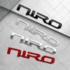 AANA1 Metal 3D For NIRO Logo GT Line Electric Vehicle Car Styling Rear Trunk Letter Emblem Sticker Auto Accessories