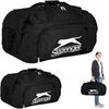 Large Black Travel Bag Slazenger Work Gym Travel 3 Compartments