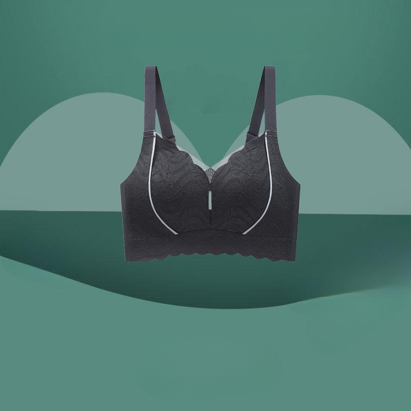 Seamless Bra for Women Plus Size Bra for Women No Steel Ring Sports Gathering Beautiful Vest Style Bra