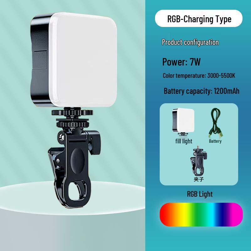 Przenośne Mini Miękkie Światło do Aparatów SLR i Telefonów Komórkowych