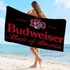 HEISS B-Budweiser Mikrofaser Strandtuch Saugfähig Schnelltrocknend Weich Yoga Schwimmen Resort Bergsteigen Handtuch