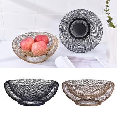 Creative Double Layer Kitchen Living Room Nuts Fruits Candy Storage Bowl Basket