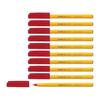Schneider Ballpoint Pen Tops TOPS505 F Fine Point Red Set of 10 TP150502FRD [Authorized Japanese Distributor Product]