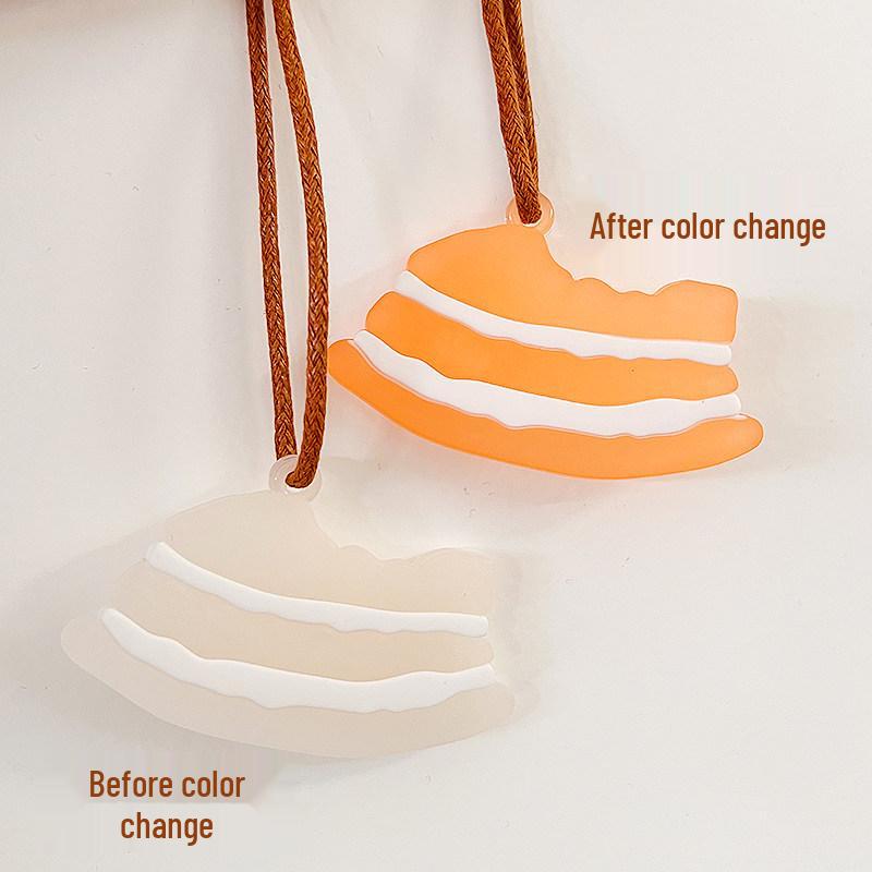 Color-Changing BBQ Roast Pendant: UV-Sensitive Pork Belly & Duck Car Ornament