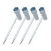 4Pcs Ergonomic Spark Plug Socket Wrench 13mm-19mm Stainless Steel Spanner Remover for Gasoline Chainsaw Brush Cutter