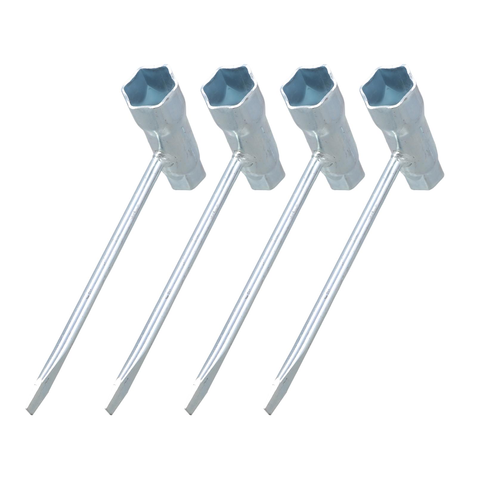 

4 шт. Эргономичный свечной ключ 13 мм-19 мм из нержавеющей стали, съемник для бензопилы, мотокосы