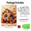 Halloween Pearl Painting Kit Pumpkin Sunflower Fall Harvest Handmade DIY Home Decoration Painting