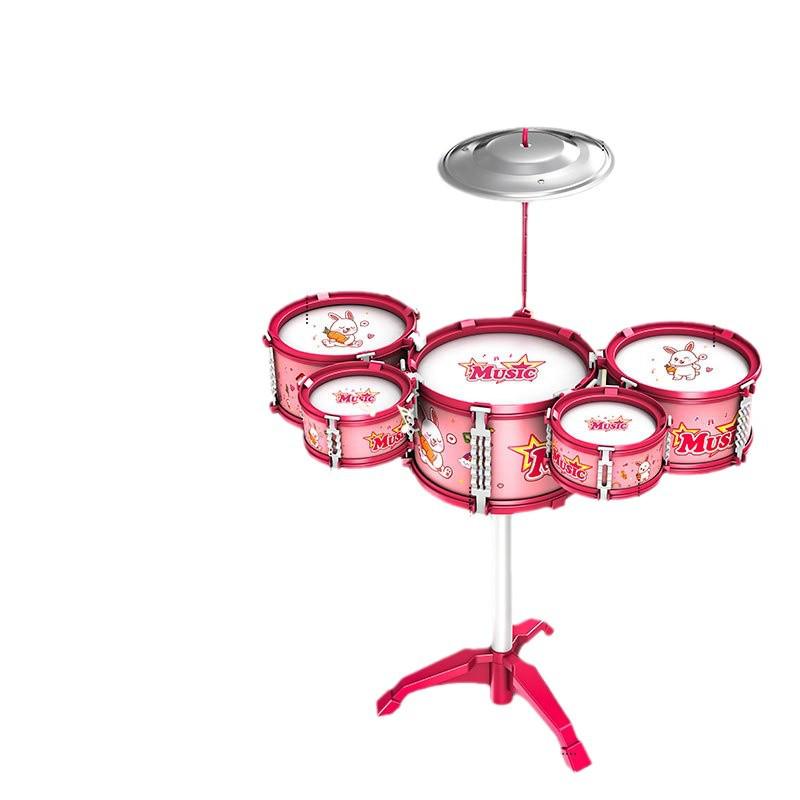 Children's Jazz Drum Set Toy: Percussion Instrument for Kids 1-6 Years, Early Education Gift