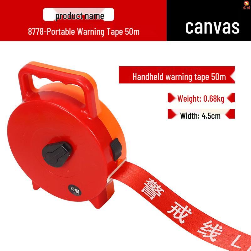 Retractable Reflective Safety Warning Tape
