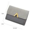 New Simple Women Wallets Short Card Holder Large Capacity Female Purses High Quality Small Card Bag Coin Pocket Wallet For Girls