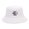 Lightweight Foldable Cotton Fisherman Hat With Trendy Lettering Perfect For Travel Sports Event And Summer Adventures