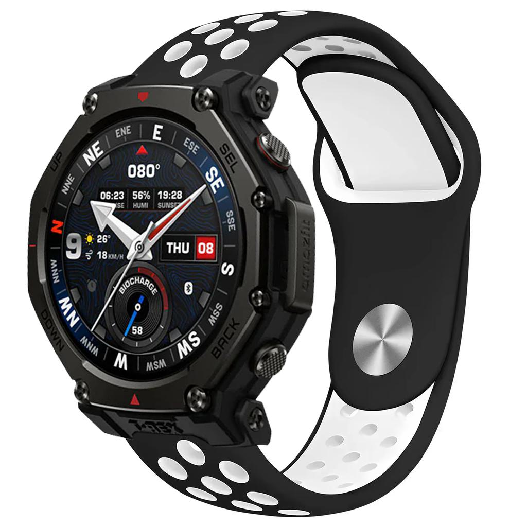 Cinturino in Silicone da 20mm 22mm per Amazfit T-Rex3 Pro 48mm 44mm Helio Balance 2 1 Braccialetto Amazfit Active 2 Bip 6 5 GTR 4 3