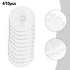For Obode P8 Robot Vacuum Cleaner Mop Cloth Replacement 4 Pack Microfiber Cleaning Pads for Hard Floor Surfaces