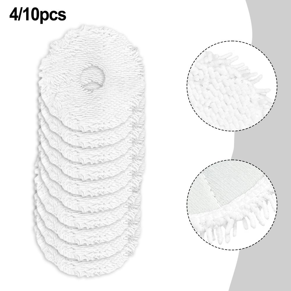 For Obode P8 Robot Vacuum Cleaner Mop Cloth Replacement 4 Pack Microfiber Cleaning Pads for Hard Floor Surfaces
