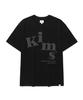 Kimseupeulesikoteunmakes (Unisex) Messy Alpha Logo Tee Black