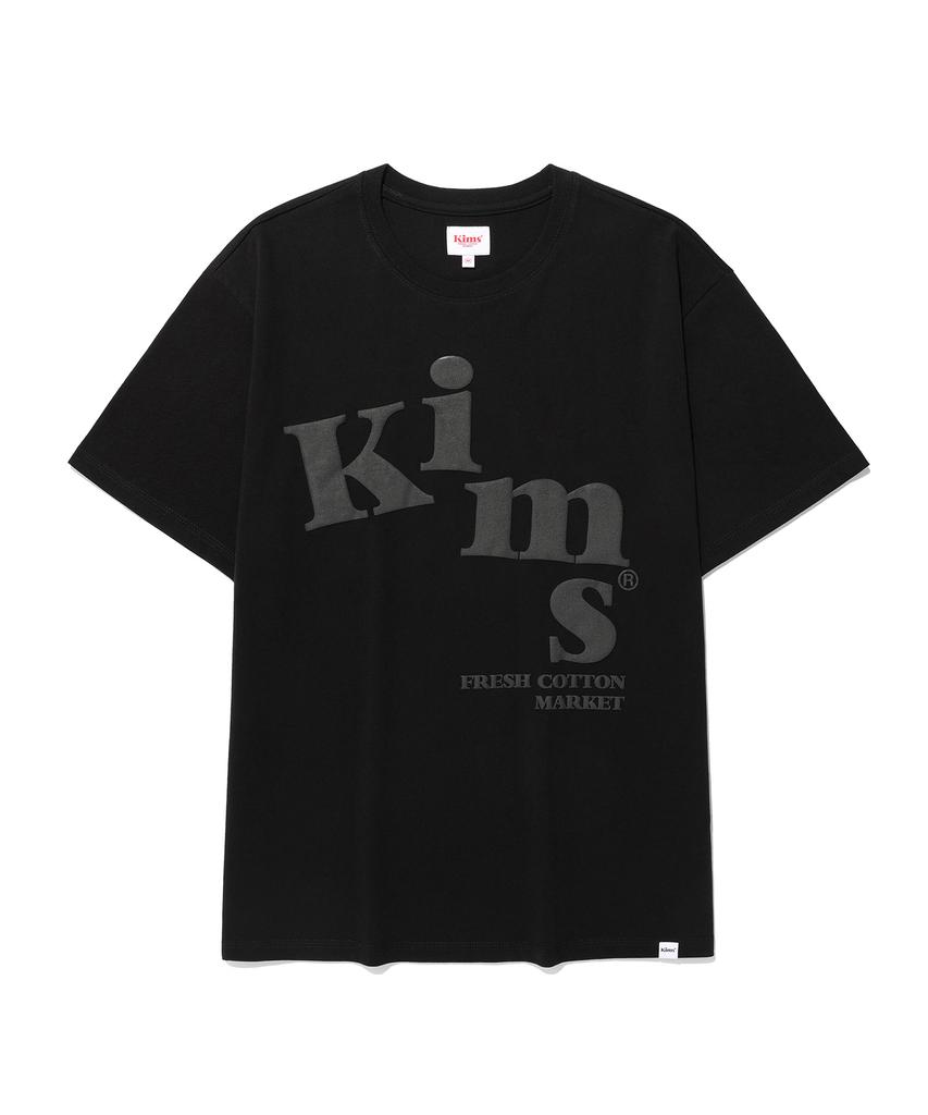 Kimseupeulesikoteunmakes (Unisex) Messy Alpha Logo Tee Black
