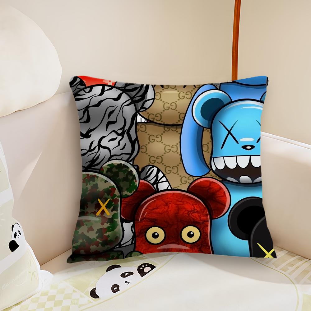 Süßes Mode B-Bearbricks-S Coole Kissenhülle Wohnzimmer Kopfteil Schlafzimmer Büro Kissen Kissen Sofa Nickerchen Zeit Kissenbezug