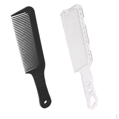 2 Stück Teeh Fine Comb, Entwirrungsbürste für glattes Haar