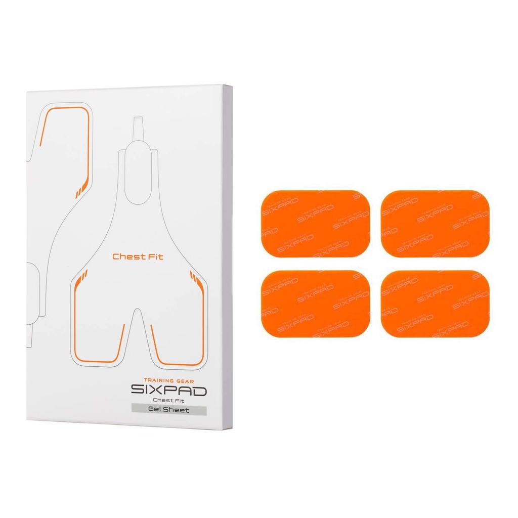 Highly Conductive Gel Sheets for MTG SIXPAD Chest Fit [Genuine Manufacturer Product]