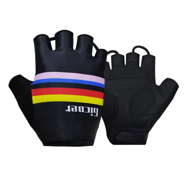Pro Team 2026 Breathable Cycling Gloves UAE ITALY Road Bike Gloves Men Sports Half Finger Anti Slip MTB Bicycle Glove