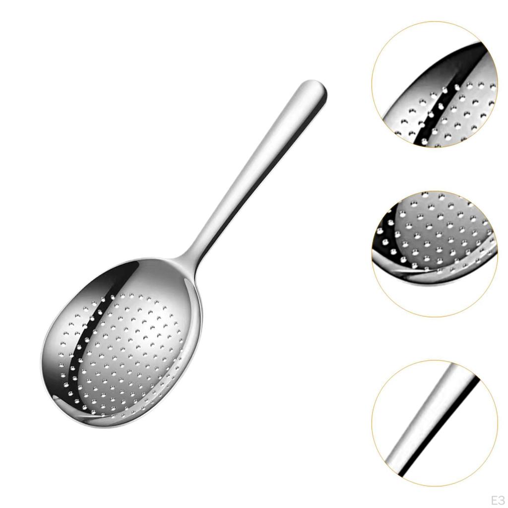 Rice Spoon Food Serving Convenient Multifunction Cooking Utensil Stainless Steel Nonstick for