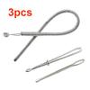 Bendable Spring Drawstring Threader Clip Pants Hoodies Elastic Band Lace Cord Flexible Drawstring Thread Diy Sewing Auto Accessories