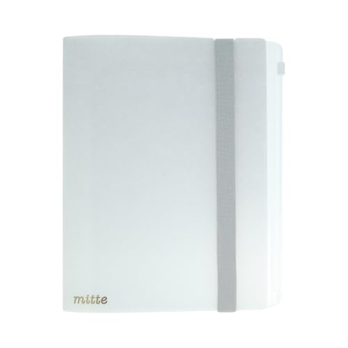 Sun-Star Stationery Clear File, Multi-functional, with Elastic Band, A5 Size, Silver Gray, S2178206