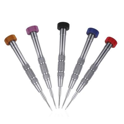 0.8 Five-Star +1.5 T2 Torx 0.6Y Mini Pocket Precision Screwdriver Magnetic Repair Tool Kit for iPhone,Electronics,Tablet Repair