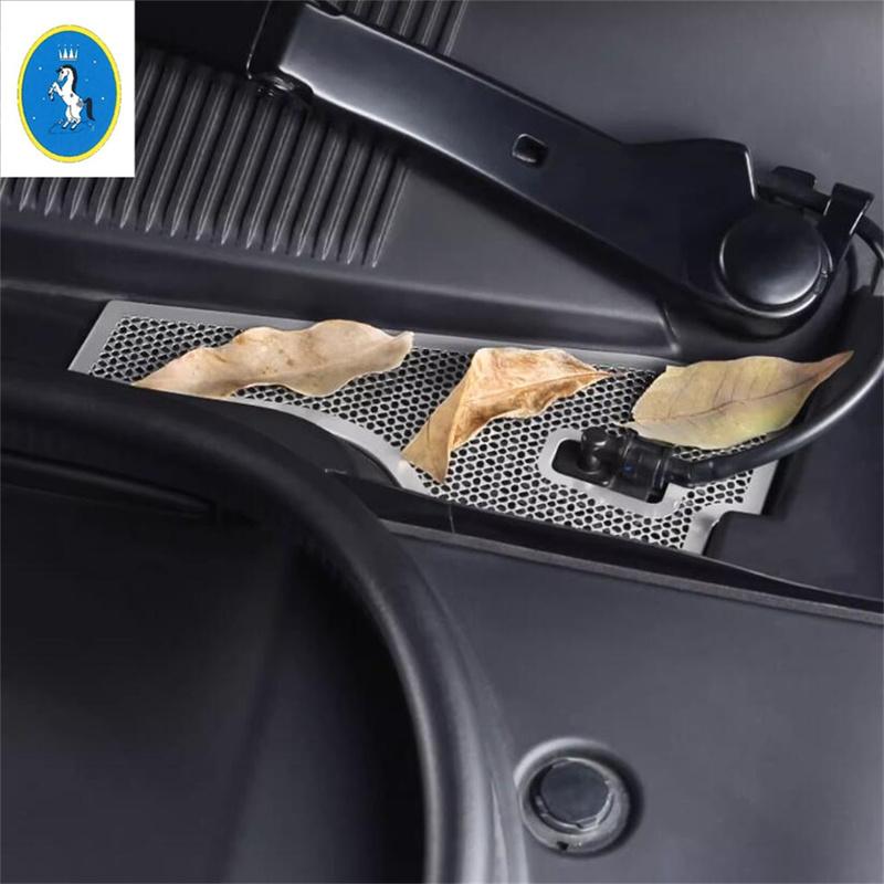 Auto Front Hood Dust Cover Filter Proof Decor Frame Interior Accessories Cover Intake Port For Geely Zeekr 001