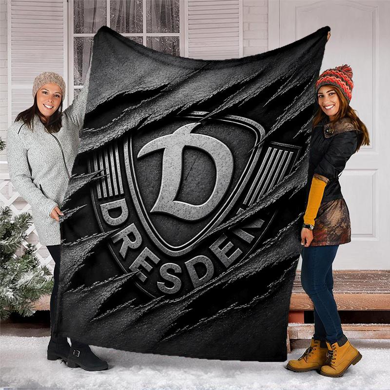 Dresden City Emblem Printed Blanket—lightweight,soft,warm;versatile Blanket All Seasons—perfect As &air-conditioning Throw,nap Blanket