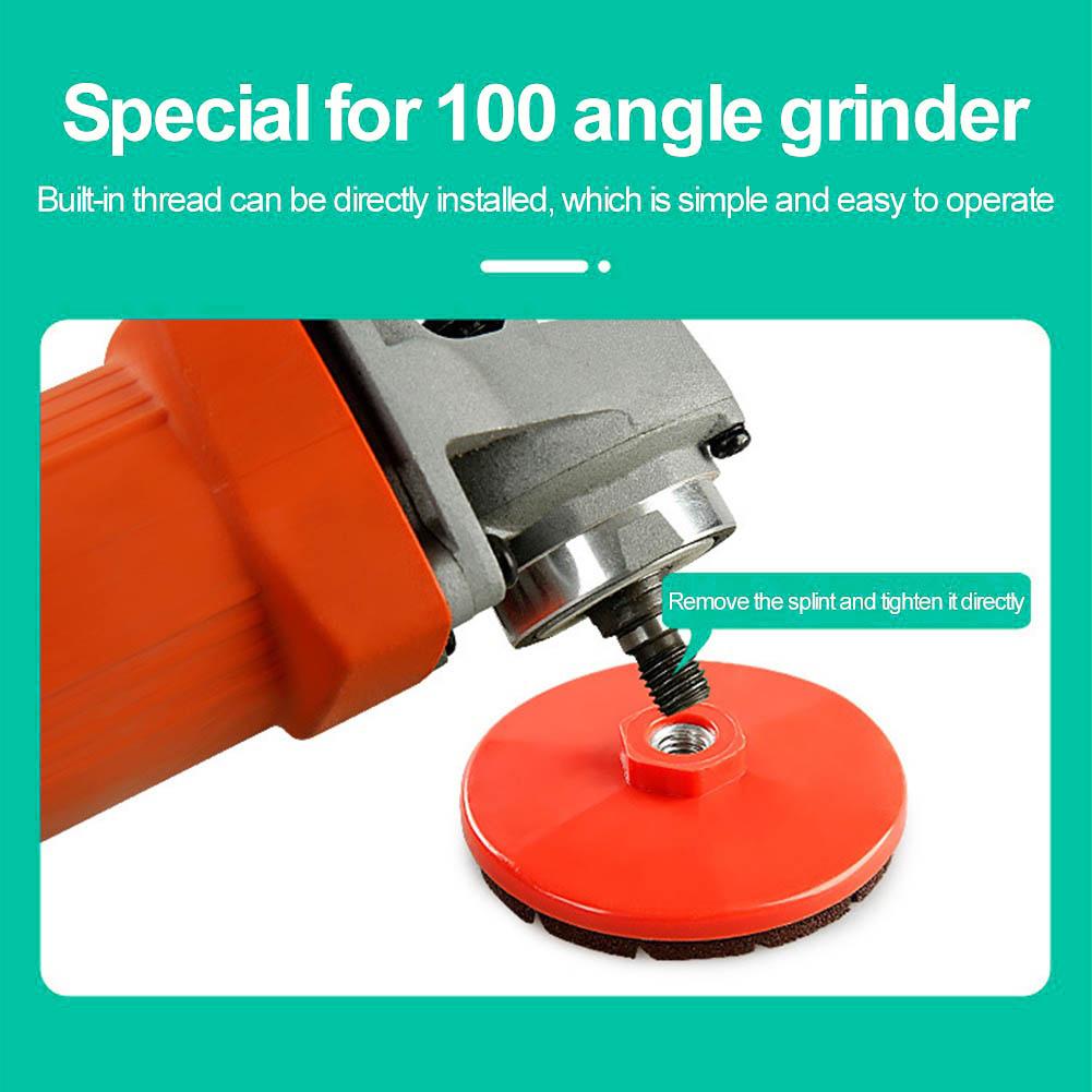 1pc Integrated Grinding Disc 50/100/200 Grit Grinding Disc For 100-type Angle Grinder Fast Metal Polishing&Trimming Power Tool