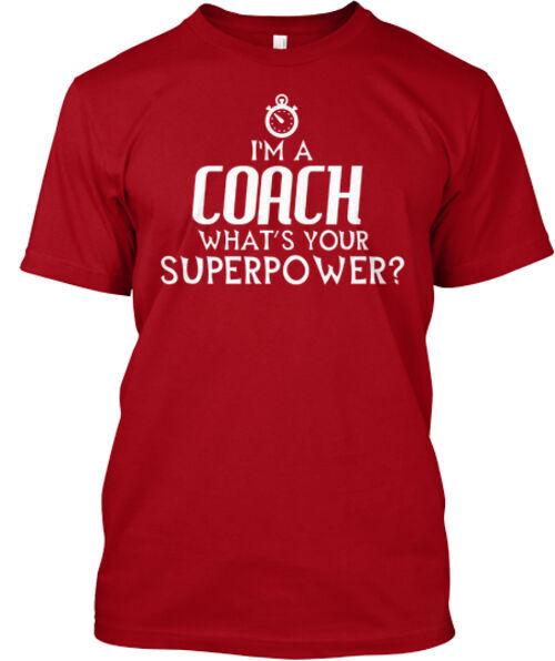 I'm A Coach T-Shirt Made In the USA Size S To 5XL Unisex T-Shirt
