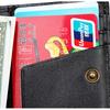 High Quality Mens and Womens Leather Zipper Coin Purse ID Card Holder Anti-magnetic RFID Anti-theft Credit Card Pouches Small Wallet